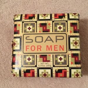 Artisan Soap For Men exfoliating vegitable soap